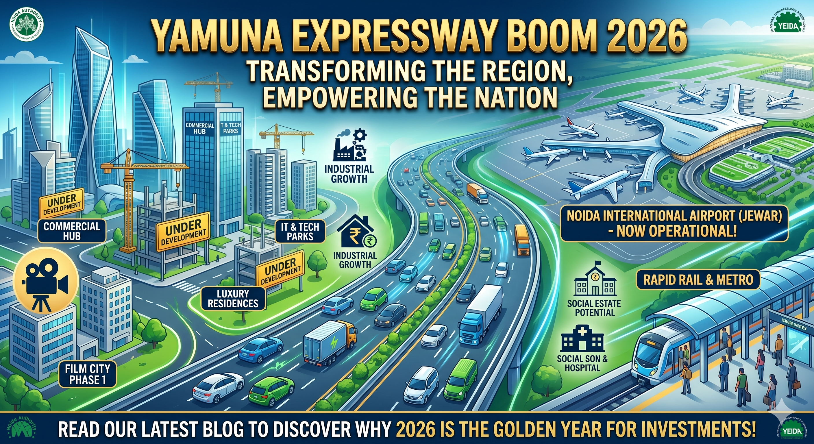 Why Yamuna Expressway is Booming in 2026