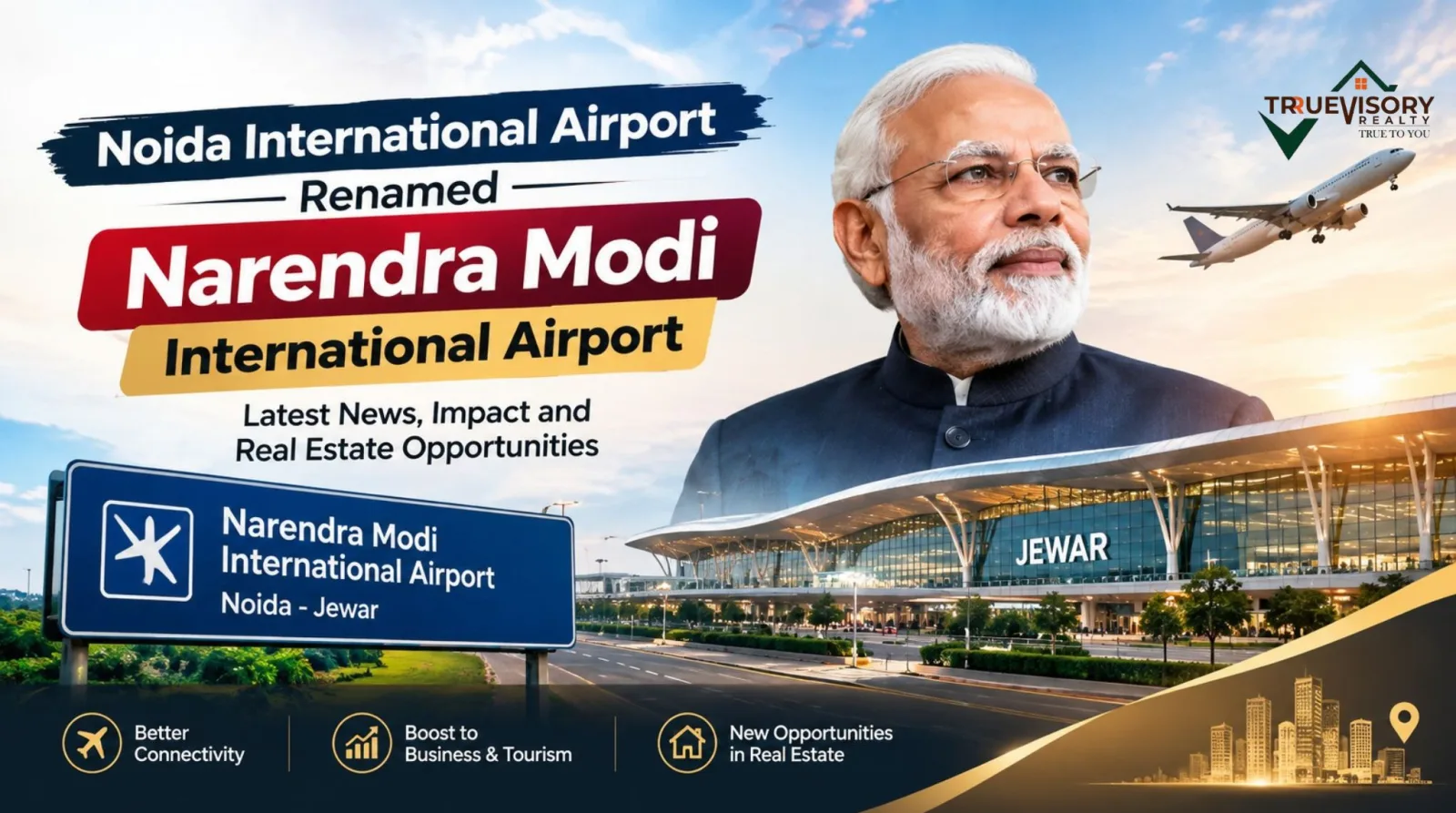 Noida Airport Renamed Narendra Modi International Airport