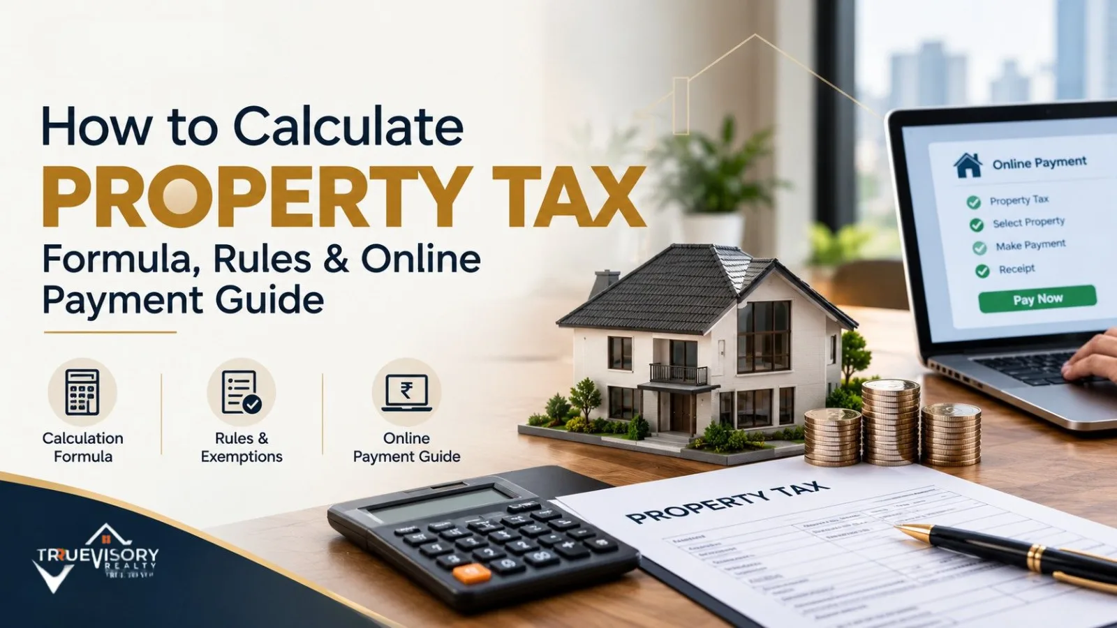 How to Calculate Property Tax: Formula, Rules & Online Payment Guide